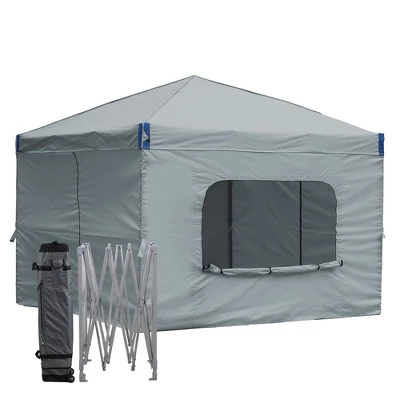Aoodor Pop Up Canopy Tent With Removable Mesh Window Sidewalls, Portable Instant Shade Canopy With Roller Bag 10 Aoodor Pop Up Canopy Tent With Removable Mesh Window Sidewalls, Portable Instant Shade Canopy With Roller Bag - Image 8