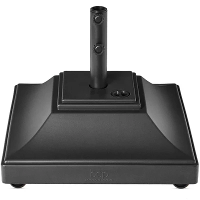 Best Choice Products Mobile Umbrella Base, Fillable Heavy-Duty Market Stand W/4 Wheels, 2 Locks, 120lb Capacity 9 Best Choice Products Mobile Umbrella Base, Fillable Heavy-Duty Market Stand W/4 Wheels, 2 Locks, 120lb Capacity - Image 7