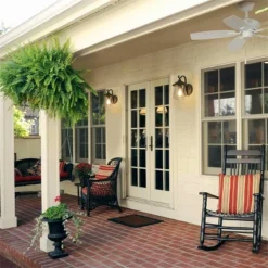 9.8" Metal/Glass Outdoor Lamp Black - LNC 21 9.8" Metal/Glass Outdoor Lamp Black - LNC -Sunnydaze Decor Store GUEST 88b9a126 66cb 4681 a04f 0b917141c6e9