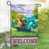 Collections Etc Dogs In Vintage Truck Bed Welcome Garden Flag -Sunnydaze Decor Store GUEST 8a920c4f eadd 4ffc a88d 1f237a4a07c8