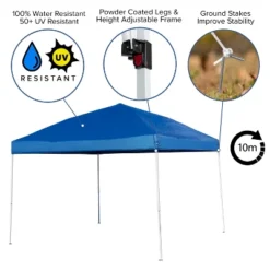 Flash Furniture 10'x10' Pop Up Event Canopy Tent With Carry Bag And Folding Bench Set - Portable Tailgate, Camping, Event Set 15 Flash Furniture 10'x10' Pop Up Event Canopy Tent With Carry Bag And Folding Bench Set - Portable Tailgate, Camping, Event Set -Sunnydaze Decor Store GUEST 8da0308f a9ee 401d a3b4 f883ab16525b