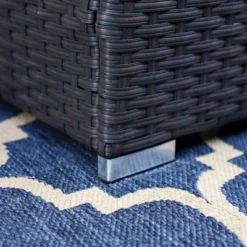 2pk Outdoor Rattan Ottomans With Cushions - Captiva Designs 21 2pk Outdoor Rattan Ottomans With Cushions - Captiva Designs -Sunnydaze Decor Store GUEST 8da2615e f7f6 42b0 9cbf 0a8e18abea12