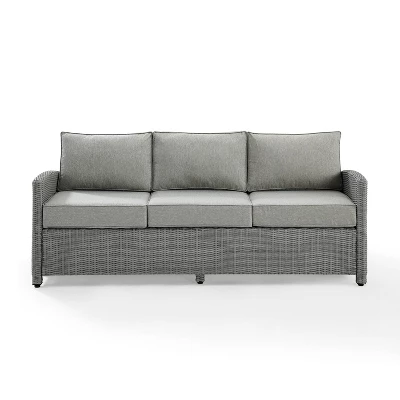 Bradenton Outdoor Wicker Sofa - Crosley 15 Bradenton Outdoor Wicker Sofa - Crosley - Image 13