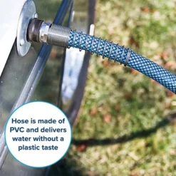 Camco TastePURE No-Kink Heavy-Duty PVC 25' Premium Reinforced Outdoor Drinking Water Hose For Camping, RVs, Boats, And Gardening, Blue 9 Camco TastePURE No-Kink Heavy-Duty PVC 25' Premium Reinforced Outdoor Drinking Water Hose For Camping, RVs, Boats, And Gardening, Blue -Sunnydaze Decor Store GUEST 8e4409df 0b76 4e34 abb4 178e75fe9ec2