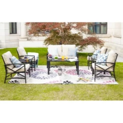 8pc Loveseat Patio Seating Set - Patio Festival 20 8pc Loveseat Patio Seating Set - Patio Festival -Sunnydaze Decor Store GUEST 8f2a254c 11bd 4ef4 82a8 690129018253