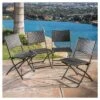 El Paso Set Of 4 Wicker Patio Folding Chairs - Brown - Christopher Knight Home -Sunnydaze Decor Store GUEST 90fc0990 0758 4106 80f7 67af4df89020