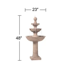 John Timberland Stafford Rustic 3 Tier Cascading Bubbler Outdoor Floor Water Fountain 48" For Yard Garden Patio Home Deck Porch House Exterior Balcony 17 John Timberland Stafford Rustic 3 Tier Cascading Bubbler Outdoor Floor Water Fountain 48" For Yard Garden Patio Home Deck Porch House Exterior Balcony -Sunnydaze Decor Store GUEST 91613f66 7688 4e11 89f0 132056c334cd