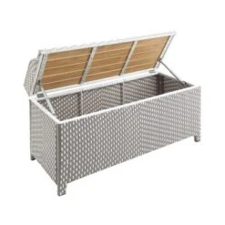 Maksville Outdoor Aluminum Storage Bench - MiBasics 21 Maksville Outdoor Aluminum Storage Bench - MiBasics -Sunnydaze Decor Store GUEST 91b4b0a6 7c7d 4695 8c94 f73942ca0758