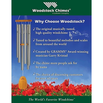 Woodstock Wind Chimes Asli Arts Collection, Sunset Beach Capiz Chime, 30'', Multicolor Wind Chime CSBC 8 Woodstock Wind Chimes Asli Arts Collection, Sunset Beach Capiz Chime, 30'', Multicolor Wind Chime CSBC - Image 6