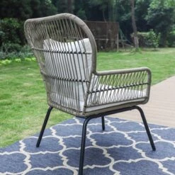 3pc Conversation Set With Cushions - Captiva Designs 20 3pc Conversation Set With Cushions - Captiva Designs -Sunnydaze Decor Store GUEST 945be442 d2d5 44da a6ea 37a220b03061