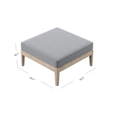 Summerlyn Ottoman - Linon 12 Summerlyn Ottoman - Linon - Image 10