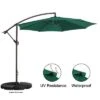 Nature Spring Offset Swivel Patio Umbrella - 10', Green -Sunnydaze Decor Store GUEST 95242b04 e2aa 4c69 b841 ca9d01a6fd33