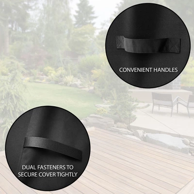 Pure Grill 30-inch Smoker BBQ Grill Cover For Electric Vertical Smokers, Universal Fit Cover 19" X 17" X 30" 5 Pure Grill 30-inch Smoker BBQ Grill Cover For Electric Vertical Smokers, Universal Fit Cover 19" X 17" X 30" - Image 3