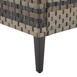 Prescott Outdoor Wicker Ottoman - Taupe/Brown - Crosley 14 Prescott Outdoor Wicker Ottoman - Taupe/Brown - Crosley -Sunnydaze Decor Store GUEST 95715cf1 c229 4c52 bd07 ed50c5a0172f