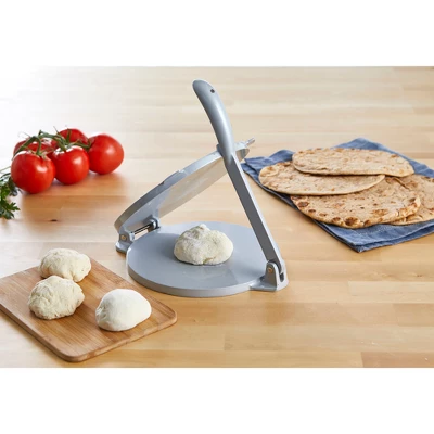 IMUSA 8" Cast Aluminum Tortilla Press - Silver 5 IMUSA 8" Cast Aluminum Tortilla Press - Silver - Image 3