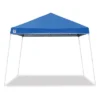 Z-Shade 10 X 10 Foot Horizon Angled Leg Instant Shade Canopy Tent Shelter With Z-Shade 10 Ft Angled Leg Canopy Tent Taffeta Attachment, Blue -Sunnydaze Decor Store GUEST 96d9c333 26a1 430c aa40 260887f47f61