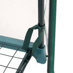 Sunnydaze Decor Sunnydaze Outdoor Portable Growing Rack 4-Tier Greenhouse With Roll-Up Door - 4 Shelves - Clear -Sunnydaze Decor Store GUEST 97ed9ab6 3bde 4d42 819c cb983a6fd11e
