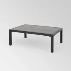 Jax 2pc Faux Wood Loveseat Set - Gray - Christopher Knight Home 13 Jax 2pc Faux Wood Loveseat Set - Gray - Christopher Knight Home -Sunnydaze Decor Store GUEST 98362372 c5c7 400d 8068 6a89447acc2a