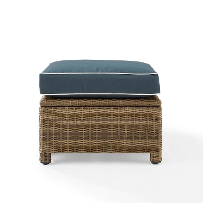 Bradenton Outdoor Wicker Ottoman - Crosley 8 Bradenton Outdoor Wicker Ottoman - Crosley - Image 6