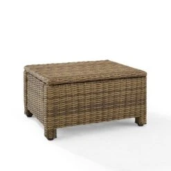 Bradenton Outdoor Wicker Ottoman - Crosley 22 Bradenton Outdoor Wicker Ottoman - Crosley -Sunnydaze Decor Store GUEST 9955ef4b 721a 4c35 873e d93c83b2cf2e