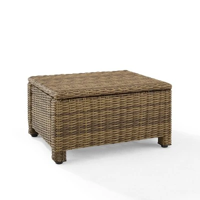 Bradenton Outdoor Wicker Ottoman - Crosley 9 Bradenton Outdoor Wicker Ottoman - Crosley - Image 7