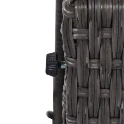 4pc Outdoor Wicker Rectangle Daybed With Canopy & Cushions - Beige - GODEER -Sunnydaze Decor Store GUEST 9a1ae769 4f6e 4839 96fa 9a29e3411b97