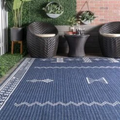 NuLOOM Lowen Global Indoor/Outdoor Area Rug -Sunnydaze Decor Store GUEST 9c98a408 dc40 4165 9640 264081649b6a