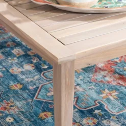 Linon Acacia Square Melita Coffee Table -Sunnydaze Decor Store GUEST 9e5a6954 dbbd 4c85 9a1d 55aecce5260e