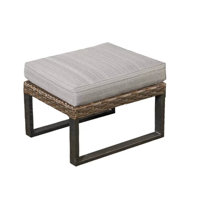 Wicker Patio Ottoman - Patio Festival 3 Wicker Patio Ottoman - Patio Festival