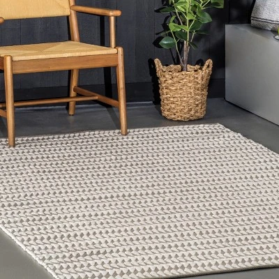 NuLOOM Outdoor Striped Yasmin Patio Area Rug 10 NuLOOM Outdoor Striped Yasmin Patio Area Rug - Image 8