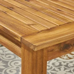 Damon 7pc Wood & Wicker Expandable Dining Set - Natural/Brown - Christopher Knight Home -Sunnydaze Decor Store GUEST a27df6c7 8ffa 4a34 93df 607f58c176a7