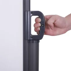 118" X 63" Retractable Outdoor Patio Balcony Deck Side Awning White - Captiva Designs -Sunnydaze Decor Store GUEST a2d32f6a cf8a 466e b2d5 13e6cfd237bf