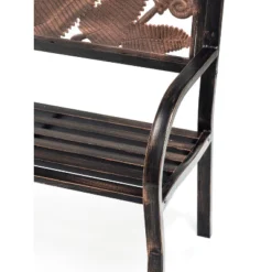 Evergreen Metal Fern Bench 11 Evergreen Metal Fern Bench -Sunnydaze Decor Store GUEST a3079758 6948 42cb af27 8d89e4a98927