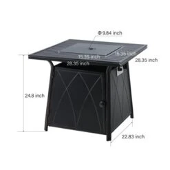 5pc Patio Dining Set With Square Steel Fire Pit With Faux Wood Tabletop & Rattan 360 Swivel Chairs - Captiva Designs 29 5pc Patio Dining Set With Square Steel Fire Pit With Faux Wood Tabletop & Rattan 360 Swivel Chairs - Captiva Designs -Sunnydaze Decor Store GUEST a4372dd9 9afa 4a25 9eb4 6d231b4034a2