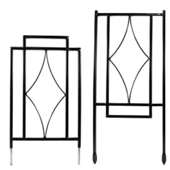 Sunnydaze Decor Sunnydaze Contemporary Metal Wire Garden Trellis For Climbing Plants And Flowers - 30" H - Black - 2-Pack 7 Sunnydaze Decor Sunnydaze Contemporary Metal Wire Garden Trellis For Climbing Plants And Flowers - 30" H - Black - 2-Pack -Sunnydaze Decor Store GUEST a780af4b 247b 47a6 8c02 22bcdd201306
