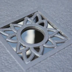 Outdoor Cast Aluminum Table With 1.97" Umbrella Hole - Brown - Captiva Designs 7 Outdoor Cast Aluminum Table With 1.97" Umbrella Hole - Brown - Captiva Designs -Sunnydaze Decor Store GUEST a79d6bba a826 4c0b bc0d 999aca69a415