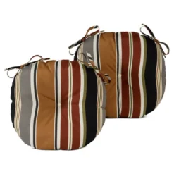 2pk Outdoor Bistro Seat Cushions - Kensington Garden 14 2pk Outdoor Bistro Seat Cushions - Kensington Garden -Sunnydaze Decor Store GUEST a889191d 2798 46e2 8204 b910f5ce11d2