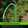 Yard Butler Hose Bib Extender - Outdoor Faucet Extender And Remote Spigot - Puts Your Garden Hose Where You Want It - IHBE-6