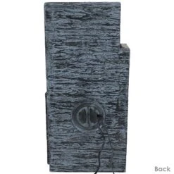 Sunnydaze Decor Sunnydaze 32"H Electric Polyresin Cascading Tower Tiered Outdoor Water Fountain With LED Lights -Sunnydaze Decor Store GUEST a97203a0 82f2 4ee3 9414 c3f9c5f10640