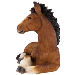 Design Toscano Relaxing Pony Horse Foal Statue -Sunnydaze Decor Store GUEST a9e27fbd 0c82 437d aaa5 8121181fb7d9