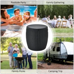 Costway 9.5 Gallon 4-in-1 Patio Rattan Cool Bar Cocktail Table Side Table BrownBlack 16 Costway 9.5 Gallon 4-in-1 Patio Rattan Cool Bar Cocktail Table Side Table BrownBlack -Sunnydaze Decor Store GUEST aa04e800 f038 4d4a 8f62 79fb519f3d4f