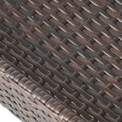 Savona Wicker Outdoor Serving Cart - Brown - Christopher Knight Home -Sunnydaze Decor Store GUEST aa35cb62 c805 4034 9059 533793f2eeb7