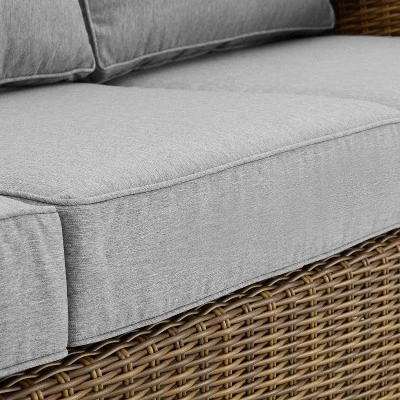 Bradenton Outdoor Wicker Sofa - Crosley 12 Bradenton Outdoor Wicker Sofa - Crosley - Image 10