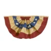 Briarwood Lane Burlap Patriotic Embroidered Bunting USA 48" X 24" Pleated Banner With Brass Grommets 1 Briarwood Lane Burlap Patriotic Embroidered Bunting USA 48" X 24" Pleated Banner With Brass Grommets -Sunnydaze Decor Store GUEST ac2cf4e0 41e6 4c1e b7f9 debc7709c8cd