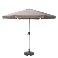 10' Tilting Market Patio Umbrella With Base - CorLiving -Sunnydaze Decor Store GUEST ac8eb82d 9aff 44b8 bf5e 8041088639c9