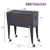Costway Outdoor Rattan 80QT Party Portable Rolling Cooler Cart Ice Beer Beverage Chest 1 Costway Outdoor Rattan 80QT Party Portable Rolling Cooler Cart Ice Beer Beverage Chest -Sunnydaze Decor Store GUEST af1d7c27 07d7 4186 9089 23f660108d2d