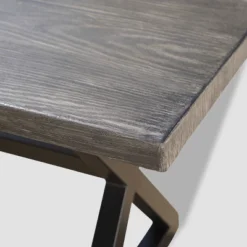 Rolando Rectangular Aluminum Dining Table - Brown - Christopher Knight Home 7 Rolando Rectangular Aluminum Dining Table - Brown - Christopher Knight Home -Sunnydaze Decor Store GUEST afa11c0e 0570 495c 9f1d 62bab3bad207