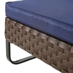 U Leg Patio Ottoman - Patio Festival -Sunnydaze Decor Store GUEST b00a9aed 5fee 4789 9a4f 8e855faeb7ab