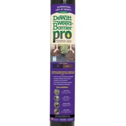 DeWitt Weed Barrier Pro 3-Ounce Commercial And Home Garden Landscape Weed Block Barrier Heavy-Duty Non-Woven Ground Cover Fabric, Black -Sunnydaze Decor Store GUEST b115dca8 b81b 4ca6 889b 92b946e8832b