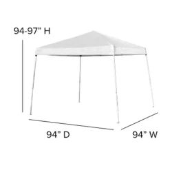 Flash Furniture 8'x8' Pop Up Event Canopy Tent With Carry Bag And 6-Foot Bi-Fold Folding Table With Carrying Handle - Tailgate Tent Set 12 Flash Furniture 8'x8' Pop Up Event Canopy Tent With Carry Bag And 6-Foot Bi-Fold Folding Table With Carrying Handle - Tailgate Tent Set -Sunnydaze Decor Store GUEST b16a9243 4870 4a80 a21d 34a4e4b2aac1